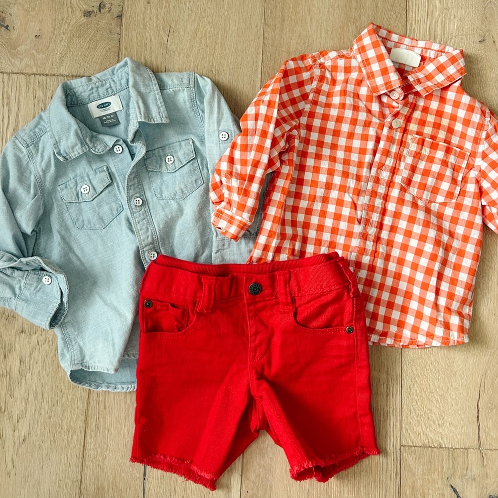 Boy bundle with Gap shorts